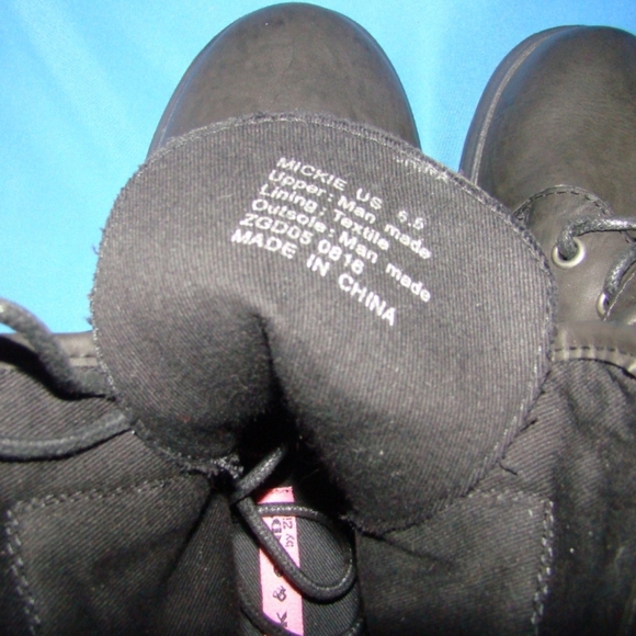 Women's  Rock & Candy Ankle Boots 6.5 Black - Picture 8 of 8